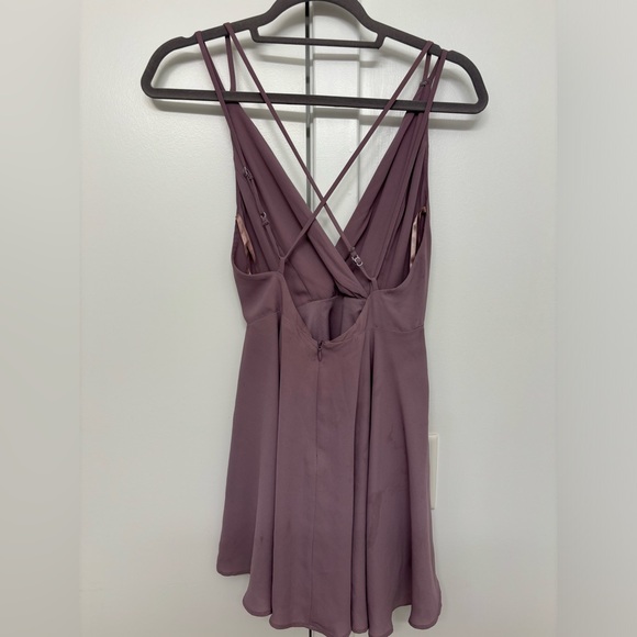 Light Purple Urban Outfitters Mini Dress - Picture 5 of 6